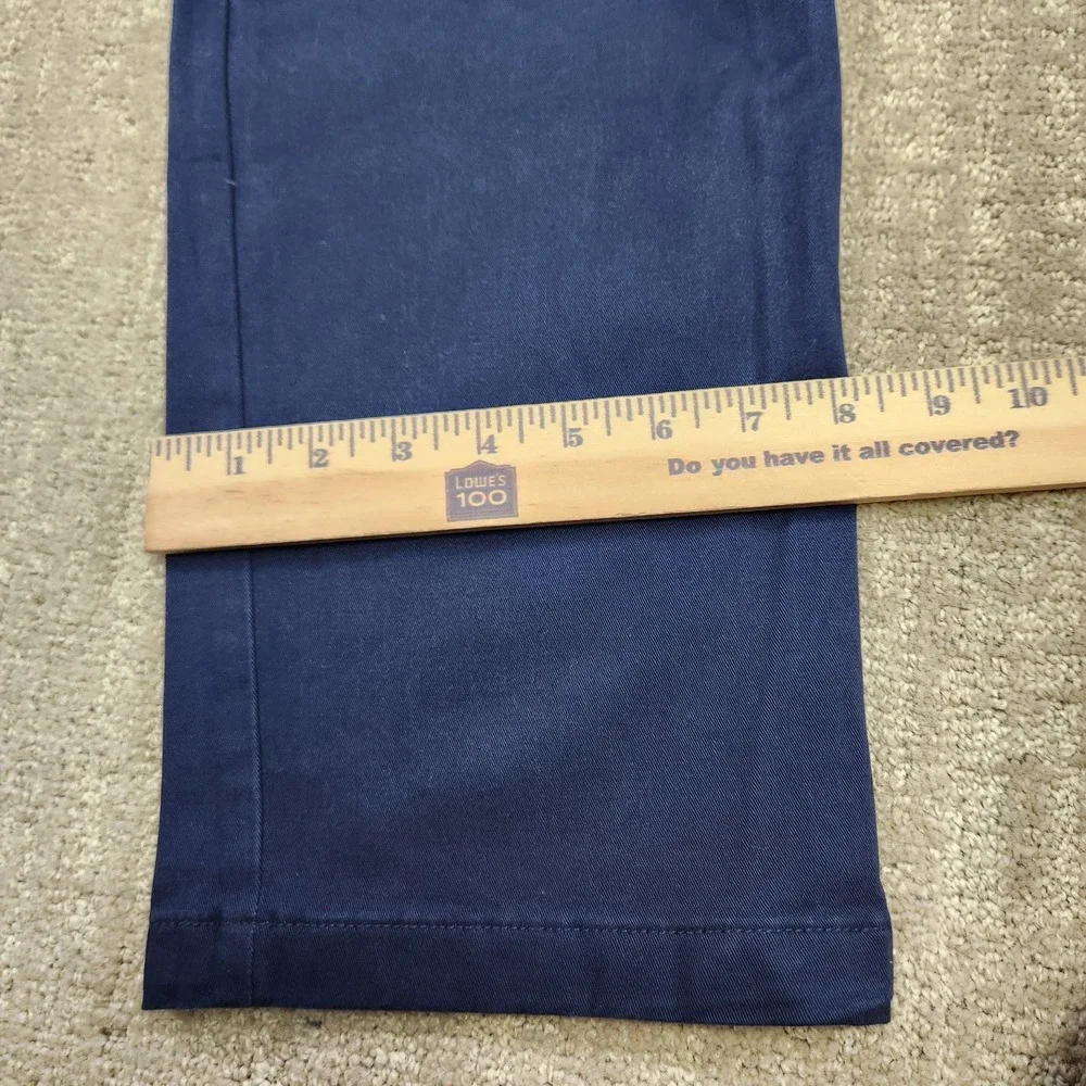 Banana Republic Pants Men 38x32 Blue Cotton Twill Stretch Chino NEW Straight Leg